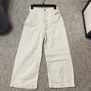 Free People Flared cropped jeans